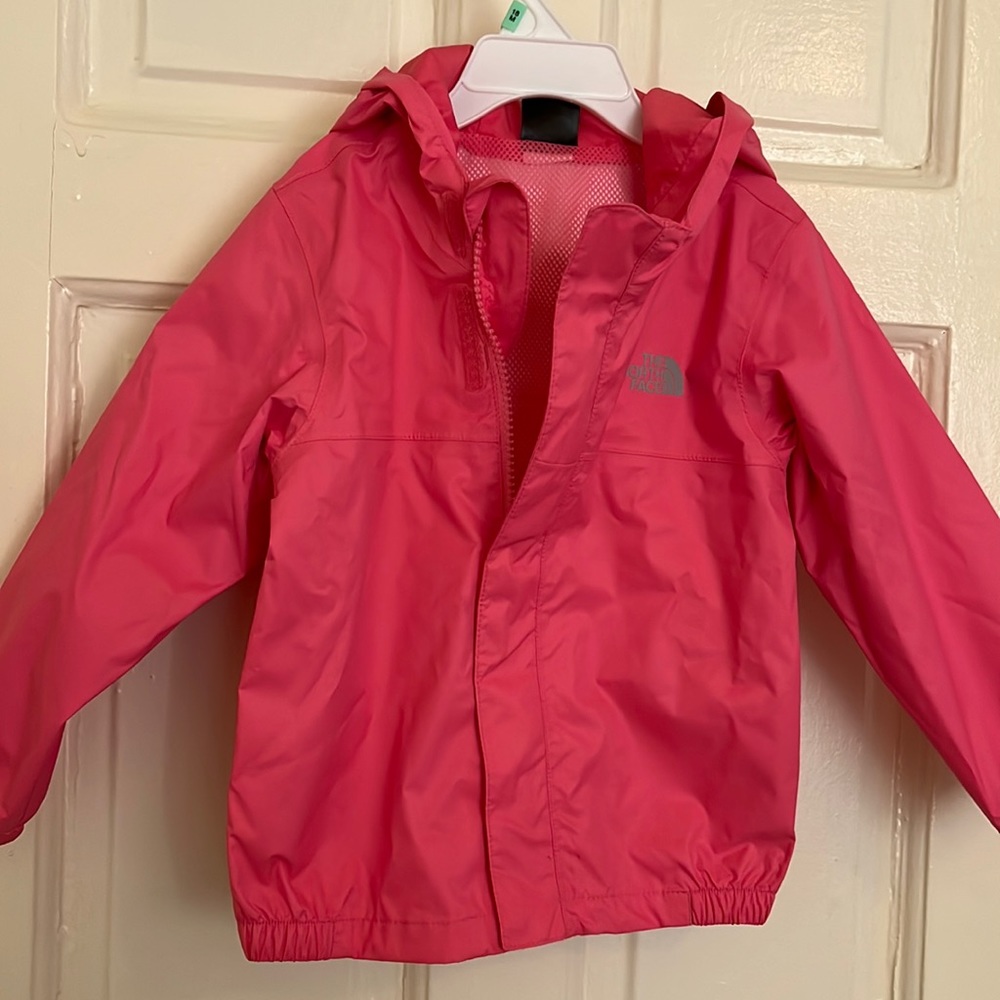Pink The Northface shell jacket - 18-24 months